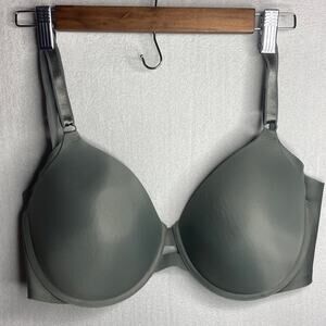 Warner's padded underwire bra 38 DD olive Green/gray